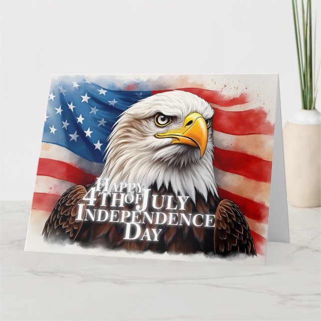 Cartão Espírito de Independência (Frente)