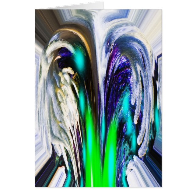 Cartão Espírito de natureza alada (Frente)