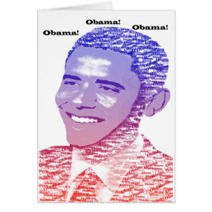 Cartão Espírito de Obama