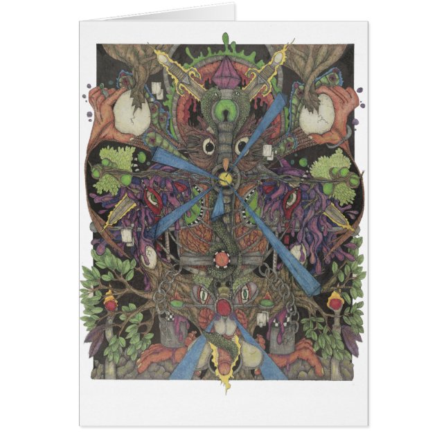 Cartão Espírito do Shaman - o auto falso dissolve-se (Frente)