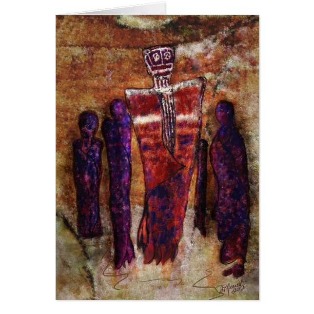 Cartão Espírito santo e assistentes (Frente)