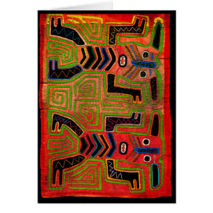 Cartão Espíritos do Gêmeo Indiano Kuna