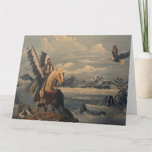 Cartão Espíritos Kindred, Original por Gary Poling