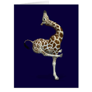 Cartão Esportaria Encantada Giraffe
