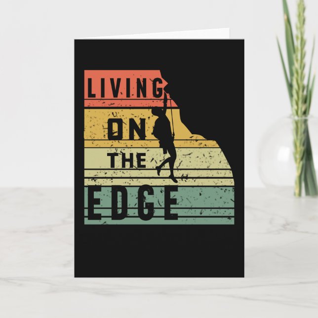 Cartão Esporte de escalada em rocha Bouldering Montanhist (Frente)