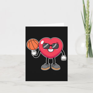 Cartão Esportes de Bysketbyll Player com Dia de os namora