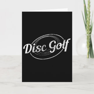 Cartão Esportes Naturais Uni-adultos Preto Disco Golfe Vi