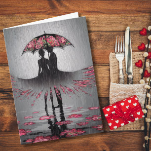 Cartão Esposa de Aniversário ou Marido Romântico Moderno