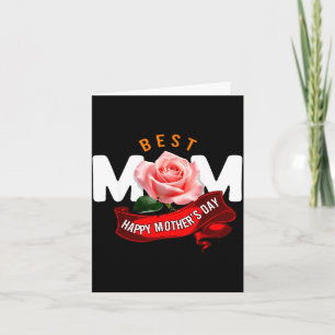 Cartão Esposa, mamãe, mãe, mulheres para o feliz dia das 