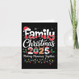 Cartão Esquadra S do Natal da Família 2025