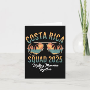 Cartão Esquadrão Costa Rica Férias 2025 Tropical Pura Vid
