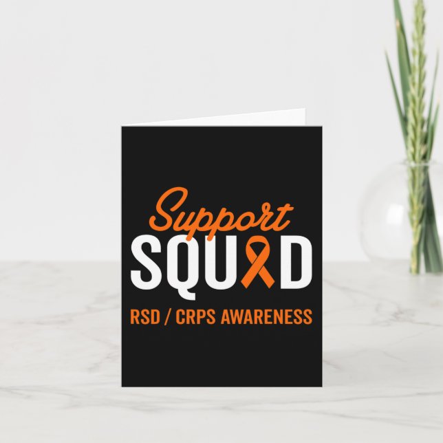 Cartão Esquadrão de Apoio à Consciência dos Sobreviventes (Frente)