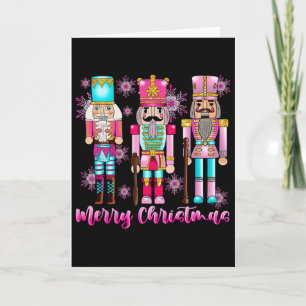 Cartão Esquadrão Esquilo Rosa Natal Byllet Xmas W