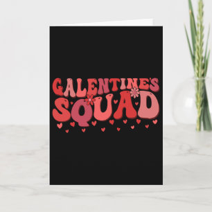 Cartão Esquadrão Galentines Gang Dia dos Namorados Galent