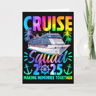 Cartão Esquadrão Retro Cruise 2025 Fazendo Memórias Junto
