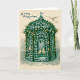 Cartão Esqueça-me, não é uma pomba de passarinho