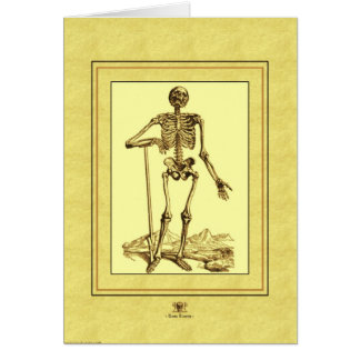 Cartão Esqueleto