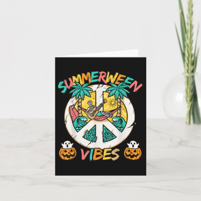 Cartão Esqueleto De Summerwin Enche Na Praia Com Su (Frente)