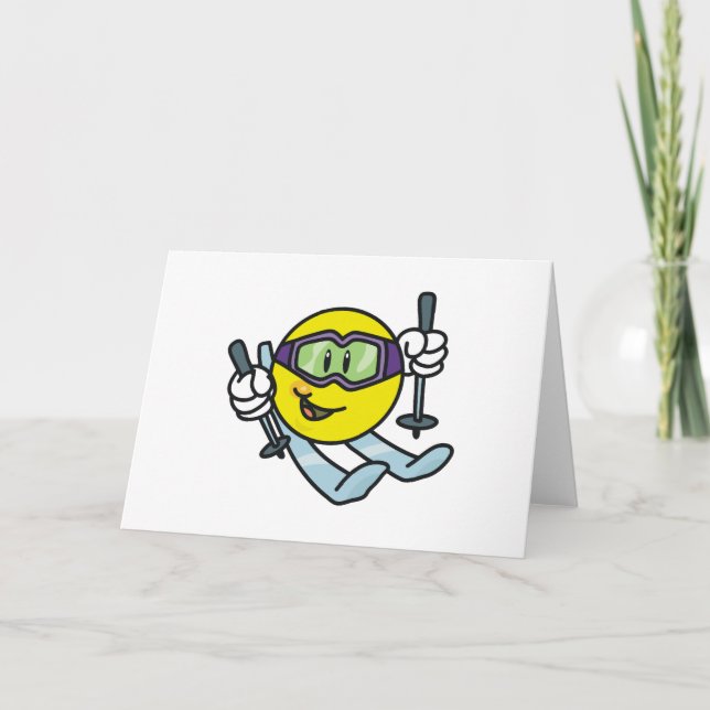 Cartão Esqui (Frente)