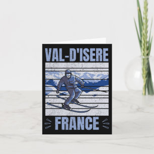 Cartão Esqui E Apres Ski - Esportes De Inverno Val-d'iser
