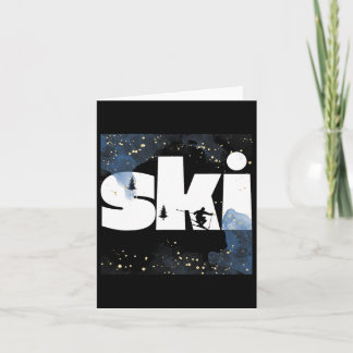 Cartão Esqui Em Lopes4