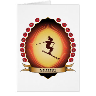 Cartão Esqui Mandorla