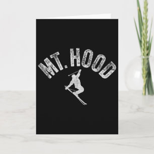Cartão Esquiar Mt Hood Ou (Oregon) Montanha Hood Inverno