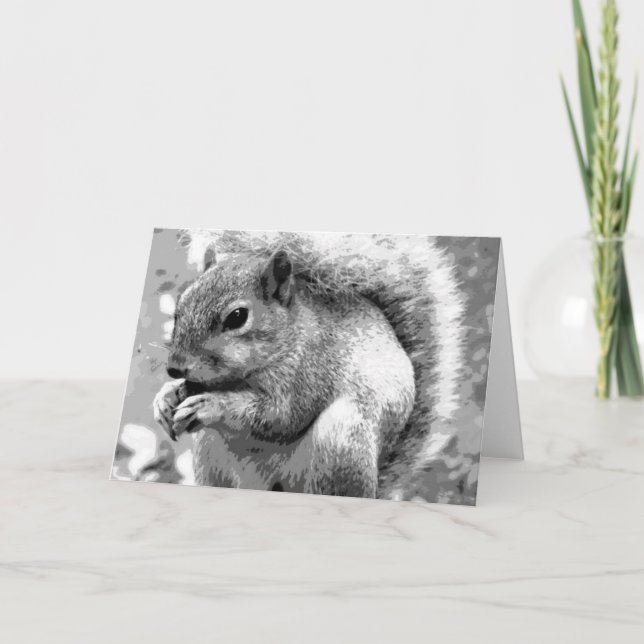 Cartão Esquilo (Frente)