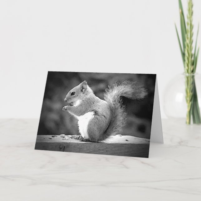 Cartão Esquilo (Frente)