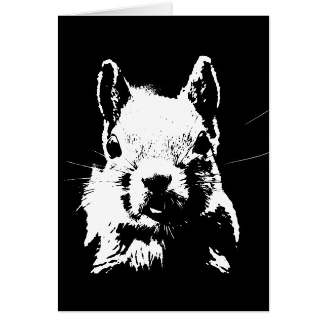 Cartão Esquilo (Frente)