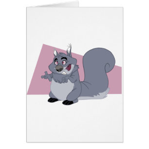 Cartão Esquilo gordo