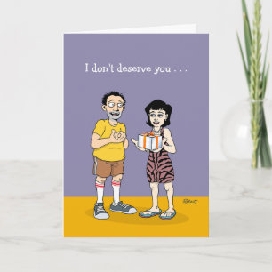 Cartão Essa é a carta de aniversário de casamento