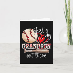 Cartão Esse é meu neto aí fora vende Dia das Mães da Vovó