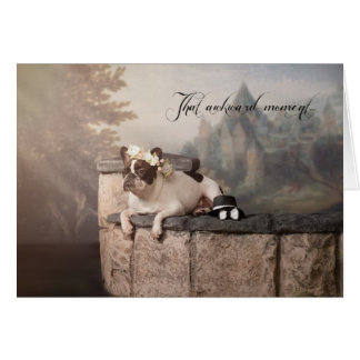 Cartão Esse momento inábil