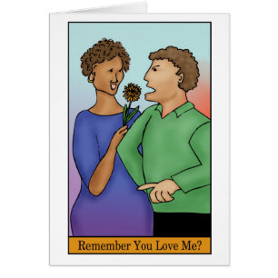 Cartão Essência de Flor do Calendário