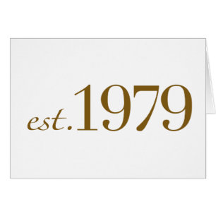 Cartão Est 1979