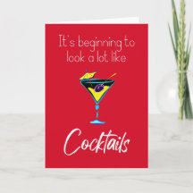 Está a parecer-se muito com cocktails