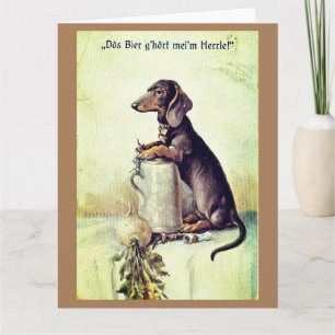 Cartão Esta cerveja pertence ao meu mestre!