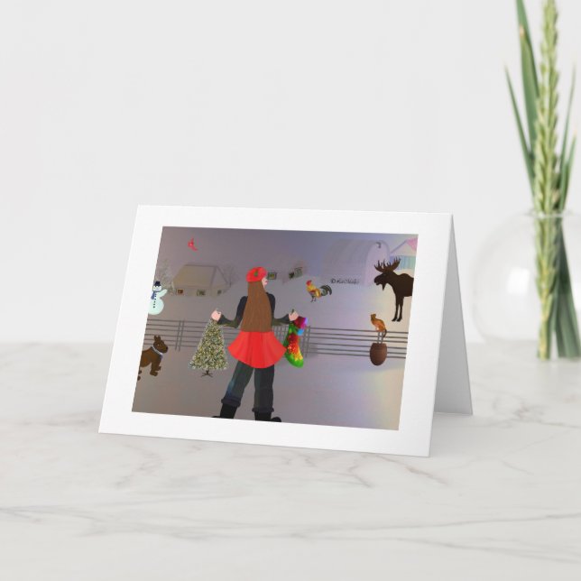 Cartão Esta foi a noite em que LeeMarie's Creative design (Frente)