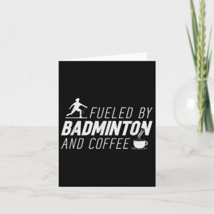 Cartão Está No Meu Dna Badminton Shuttle Racket Badminton
