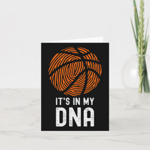 Cartão Está no meu jogador de disquetes do Dna Bysketbyll