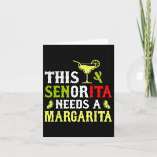 Cartão Esta Senhorita Precisa De Um Cinco Mexicano Margar