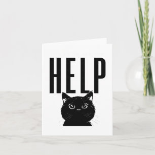 Cartão Está tudo bem pedir o Help Sticker3