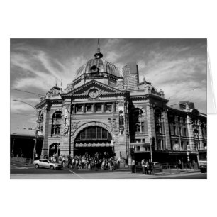 Cartão Estação de Flinders Street, Melbourne