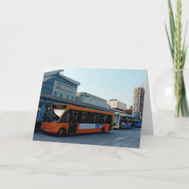 Cartão Estação de ônibus Sheffield