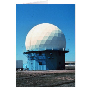 Cartão Estação de radar meteorológico Doppler - Norman