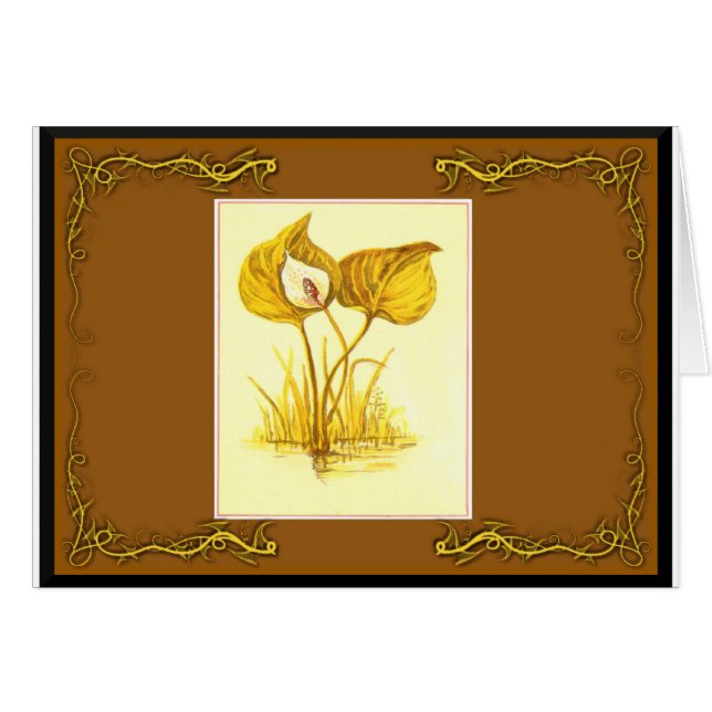 Cartão Estação de tratamento de água (Frente Horizontal)