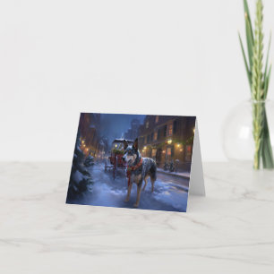 Cartão Estação Festiva de Natal Australiana