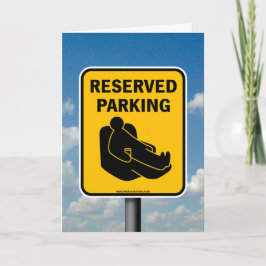 Cartão Estacionamento Reservado