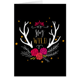 Cartão Estada selvagem